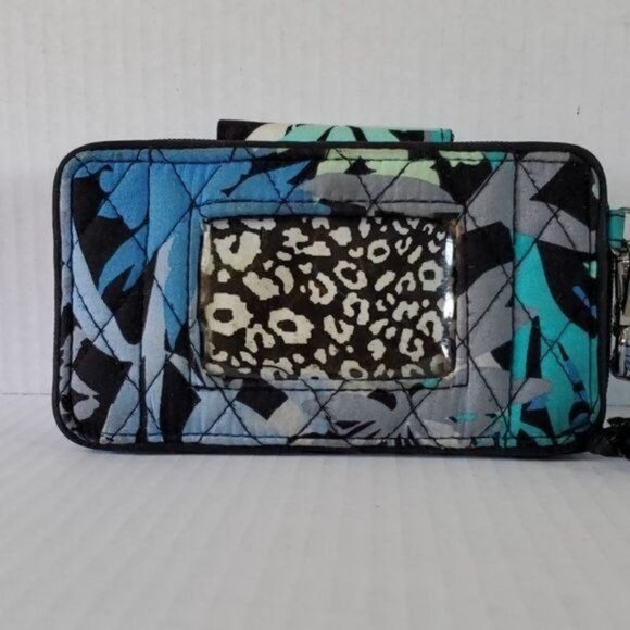 Vera Bradley Bag Camofloral Print Wallet Wristlet ID Case Clutch WOMEN'S WOMAN'S - Picture 4 of 11